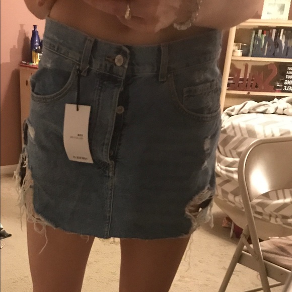 Jean skirt - Picture 5 of 6